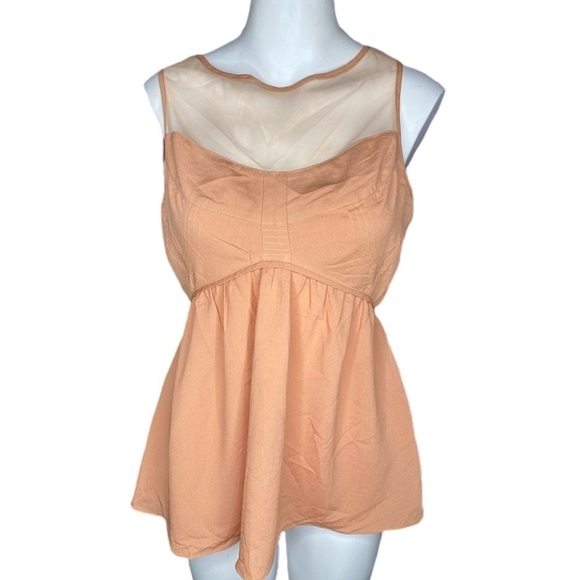 Akira Chicago Red Label Peach Blouse - Picture 1 of 8